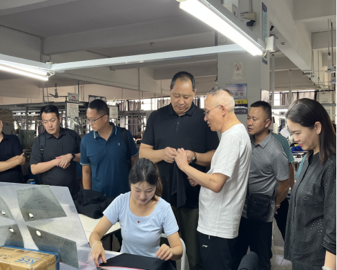 ​芒市市长实地考察江苏霞云飞，共谋纺织服装产业合作新机遇